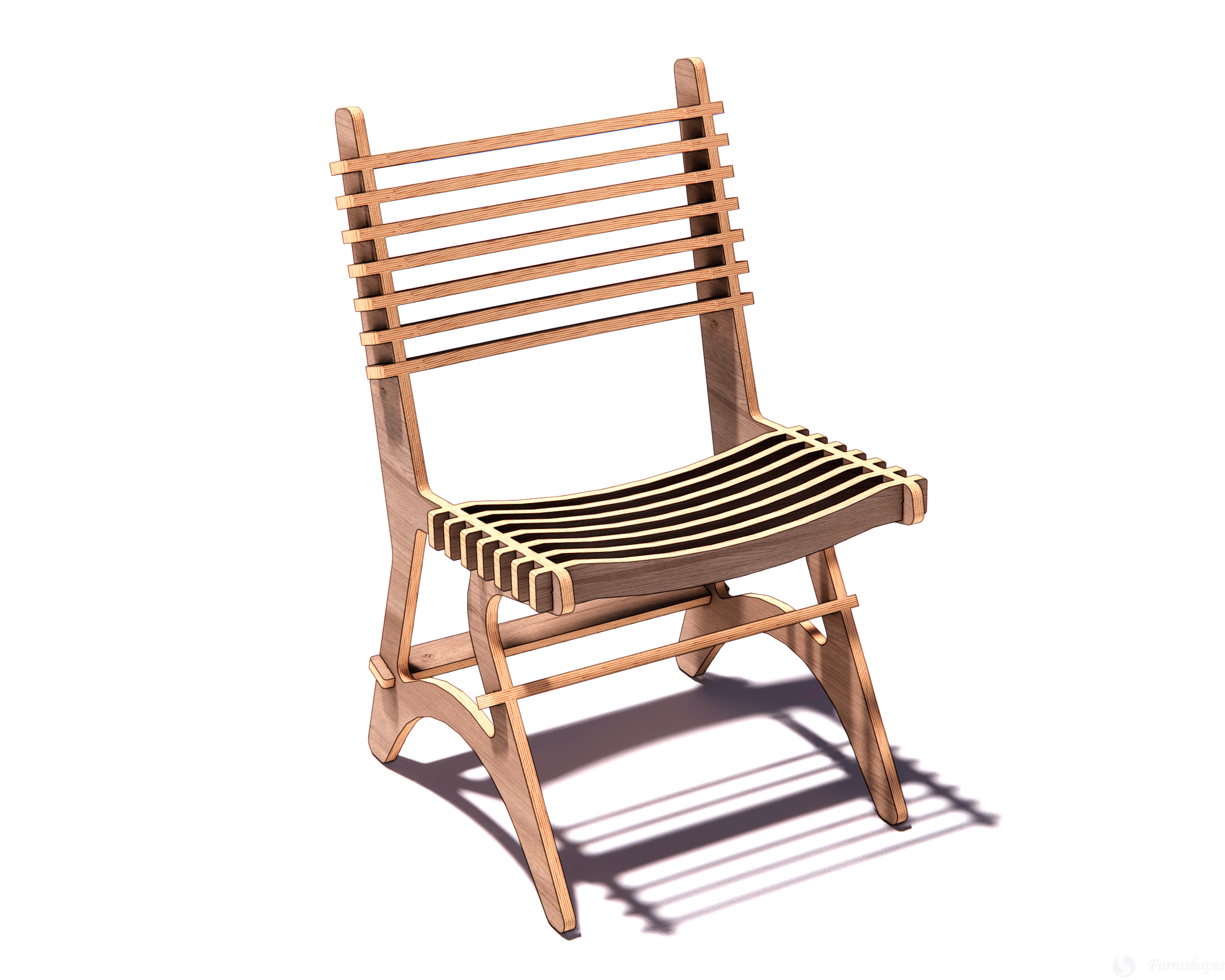 The "Tempo" CNC Plywood Chair Plans - Image 5